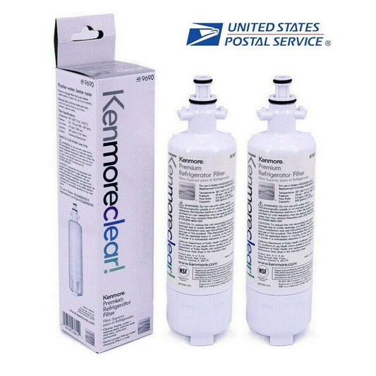 2 PACK Fit for Kenmore 469690 Replacement Refrigerator Water Filter Compatible with 700P, Clear