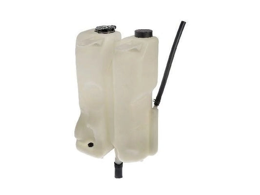 Front Radiator Coolant Overflow Tank and Washer Fluid Reservoir - Compatible with 1995 - 2005 Chevy Astro 4.3L V6 (without Liftgate Wiper System) 1996 1997 1998 1999 2000 2001 2002 2003 2004