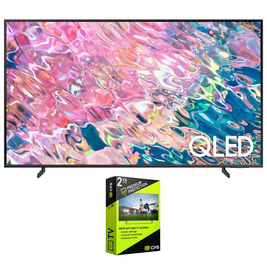 Samsung QN43Q60BAFXZA Q60B 43 inch QLED 4K Dual LED HDR Smart TV 2022 Bundle with Premium 2 YR CPS