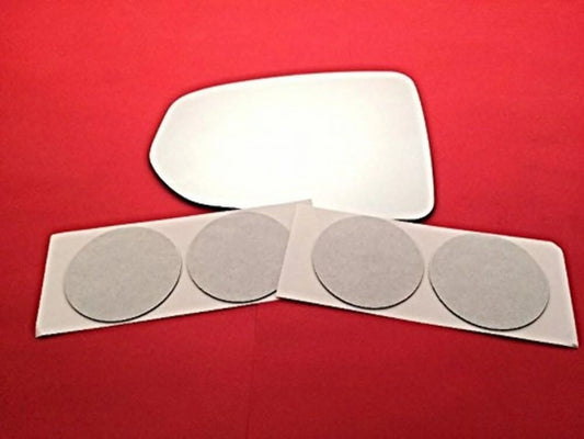 Fits 09-20 370Z Left Driver Mirror Glass Lens w/Adhesive Non Heated