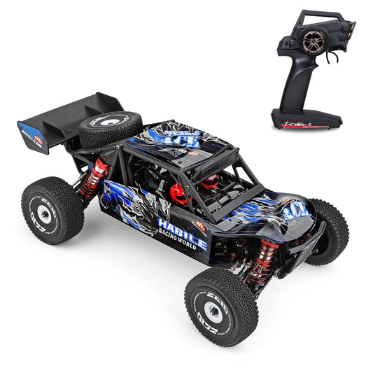 Wltoys 124018 High Speed Racing Car 60kmh 112 2.4GHz RC Car Off-Road Drift Car RTR 4WD with Aluminum Alloy Chassis Zinc Alloy Gear