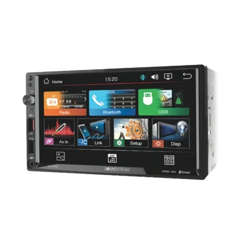 SoundStream 2-DIN HD 7 800 x 480 LCD Bluetooth, Aux & USB Head unit VM-700HB