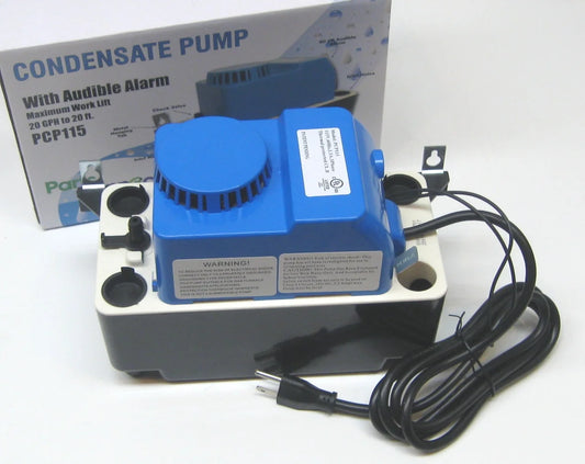 PartsConnect PCP115 Air Conditioning Condensate Removal Pump with Safety Switch and Alarm 20 Lift