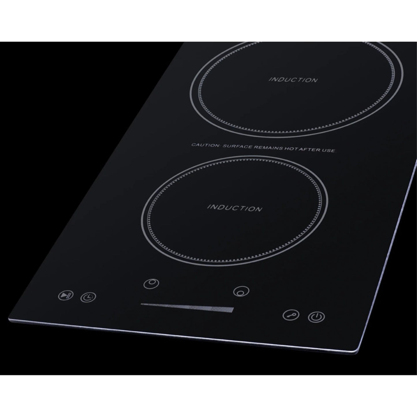 Summit Sinc2b115 12 Wide 2 Burner Induction Cooktop - Black