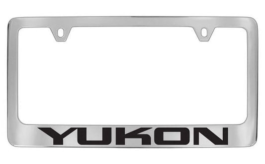 GMC Yukon Chrome Plated Metal License Plate Frame Holder