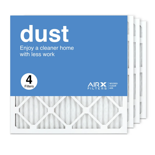 AIRx Filters 20x20x1 Air Filter MERV 11 Pleated HVAC AC Furnace Air Filter, Allergy 4-Pack, Made in the USA