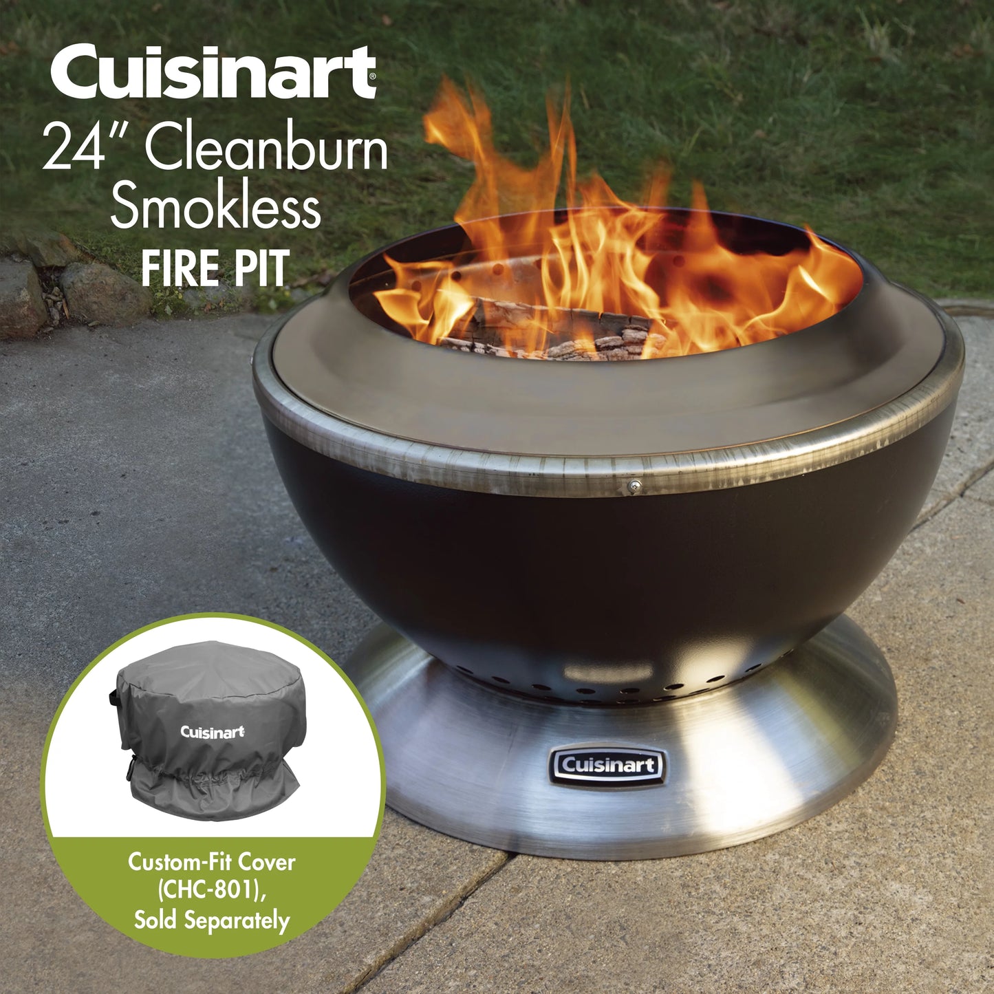 Cuisinart 24” Cleanburn Smokeless Fire Pit