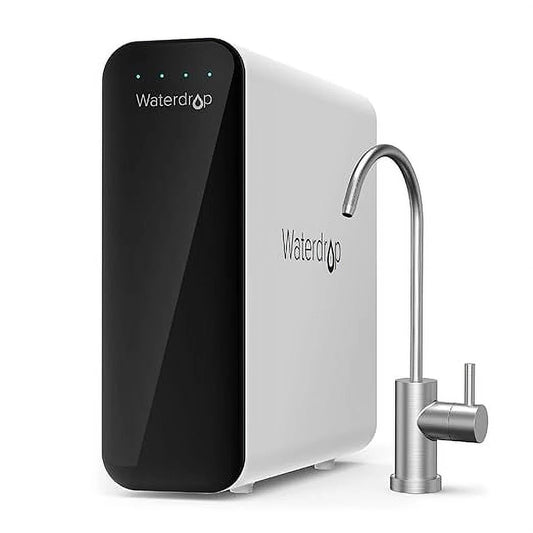 Open Box Waterdrop TSU 0.01μm Ultra-Filtration Under Sink Water Filter 3-Stage - White