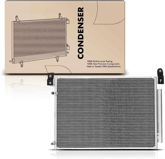A-Premium Air Conditioning A/C Condenser Compatible with Mazda MPV 2002-2006 V6 3.0L, Replace# 3308, LD4761480B