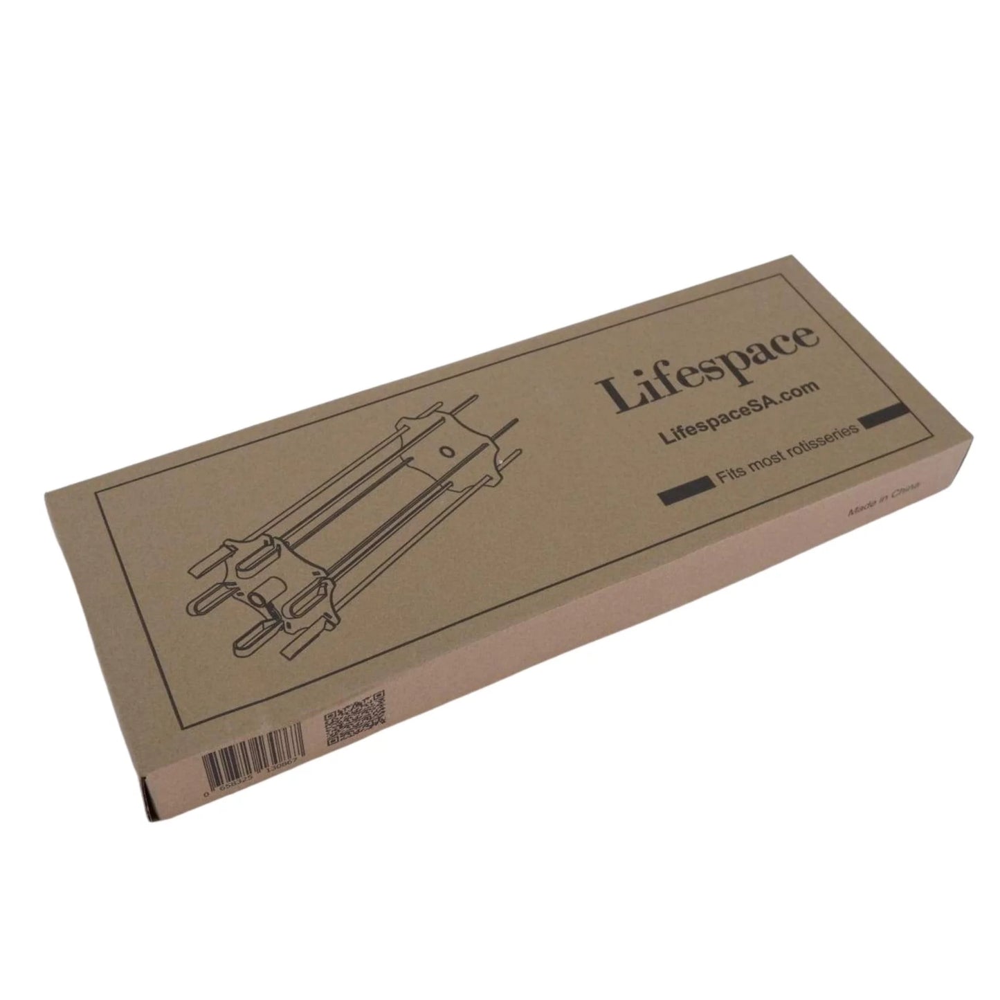 Lifespace Rotisserie Grill Skewer Set