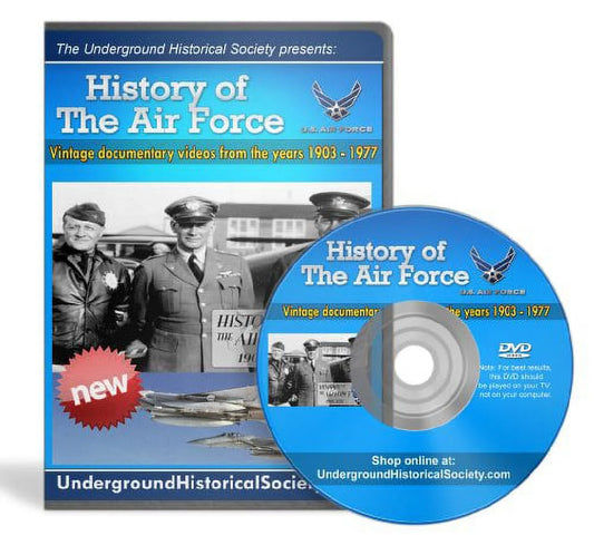 Air Force History - ORIGINAL USAF Historical Footage Just Released! 100% Satisfaction Guaranteed! Official Archived Footage Now De-Classifed & Finally Made Available to Civilians