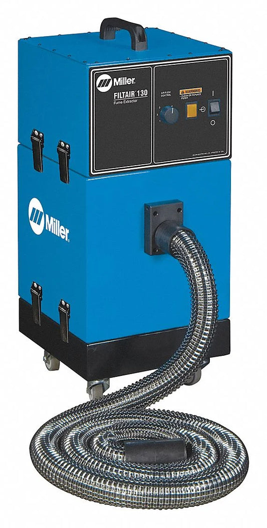 Miller Electric Portable Fume Extractor, 8 ft L Arm  300595