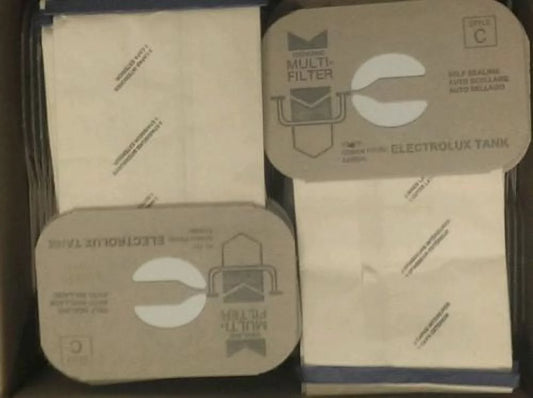 48 Bags for Electrolux Canister Vacuum Style C Made IN USA !!