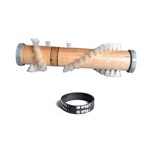 Replacement Part For Dirt Devil 2232420000 & 1232240001 Vacuum Cleaner 1 Brushroll with 1 Flat Belt Models 08230(X), 08230C, 08230T