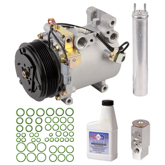 For Mitsubishi Lancer 2003 AC Compressor w/ A/C Repair Kit - Buyautoparts