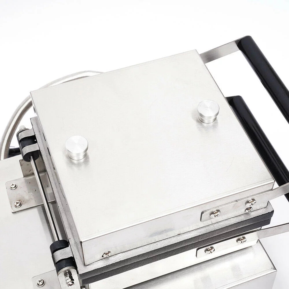 DENEST 4 Grooves Commercial Electric Waffle Maker Temperature Control