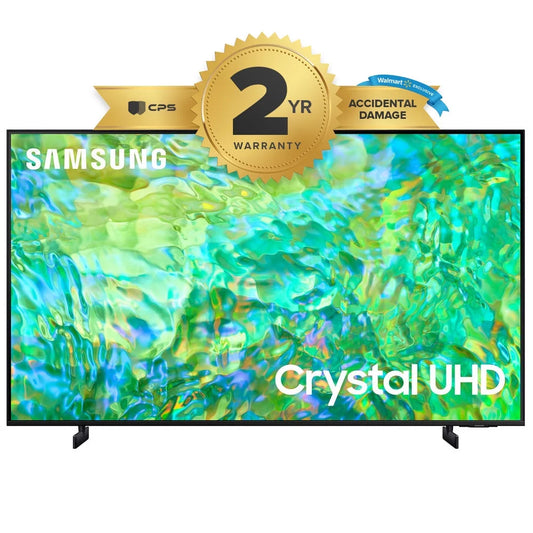 Samsung 85 Crystal 4K UHD Smart 2023 TV CU8000 series with Dynamic Crystal Color & AirSlim Design + 2 YR Accidental Warranty