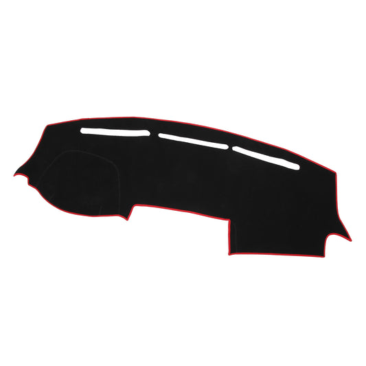 Unique Bargains Car Center Console Dashboard Cover Compatible for Dodge for Ram 2019-2022 Protective Polyester Red