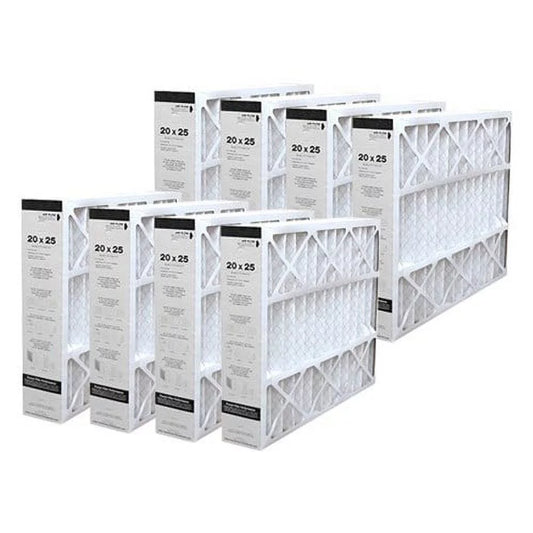 Replacement For Honeywell 20x25x4 Merv 11 Furnace/AC Air Filter Compatible With FC100A1037 - 8 Pack