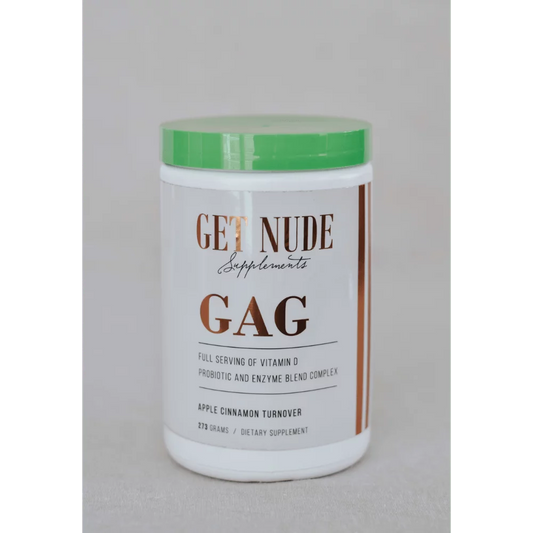 GAG - Green Superfood w/ Enzyme & Probiotic Blend - Apple Cinnamon Turnover
