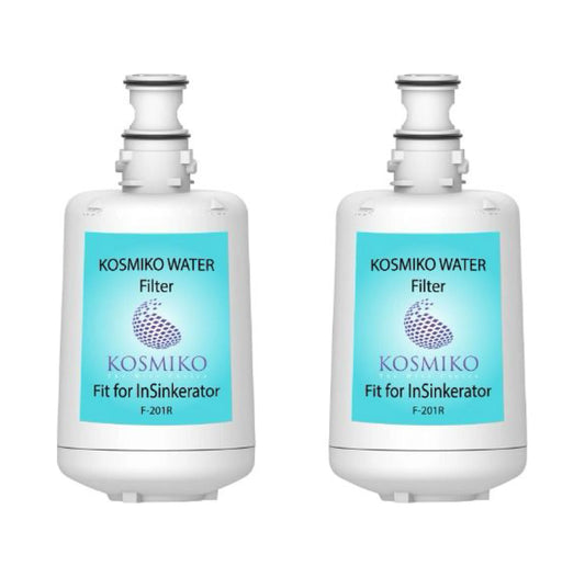KOSMIKO F-201R Replacement Water Filter Cartridges (Fit for InSinkErator F-201R)