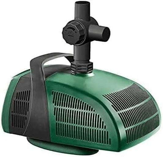 Fish Mate 1000 Pond Pump, with Anti-Clog Filter Design