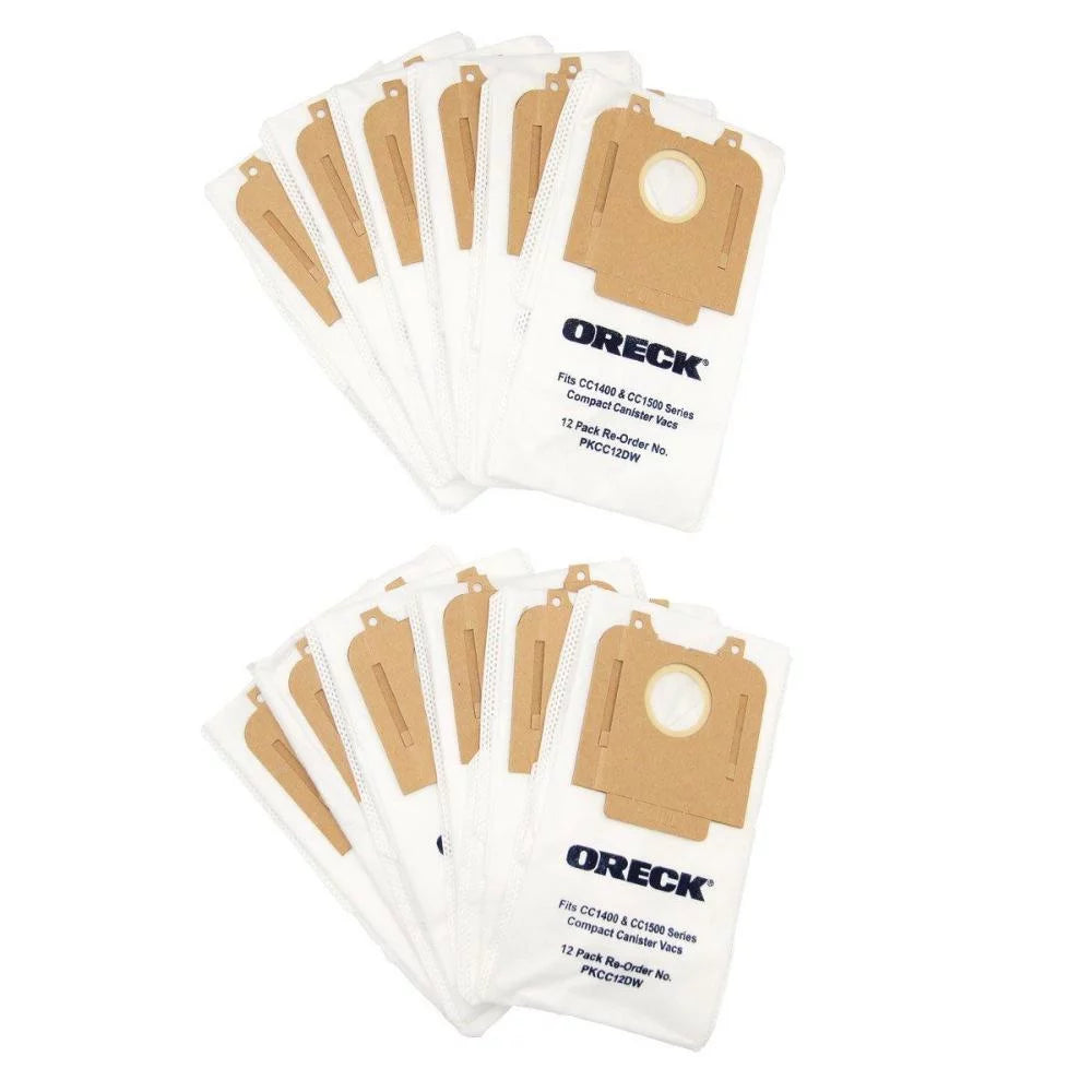 Oreck Edge Handheld Vacuum Canister Bags - 12 Pack
