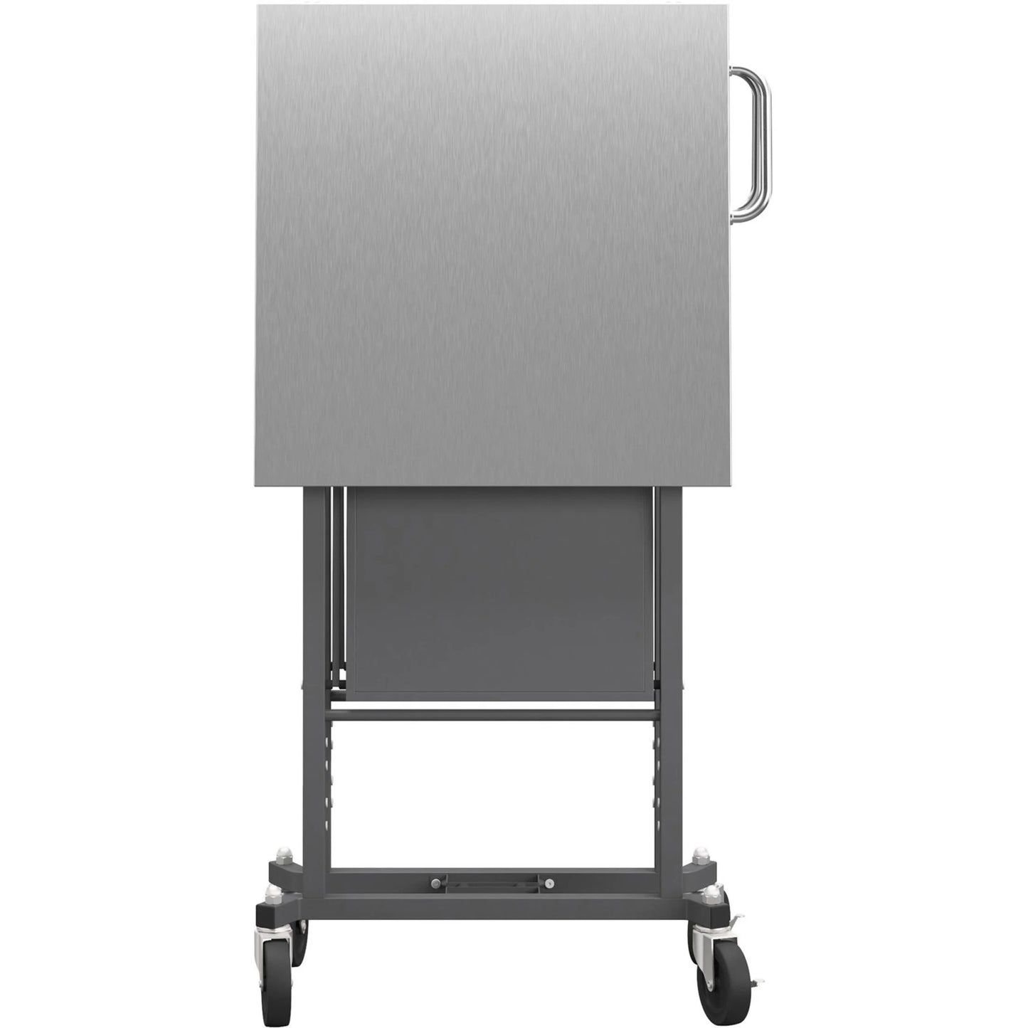 Novogratz BBQ Food Prep Station, Charcoal Gray