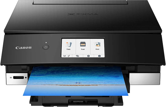Canon PIXMA TS8220 Black Wireless Inkjet All-In-One Printer