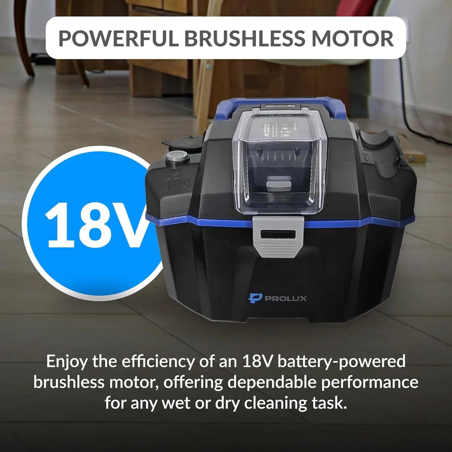 Cordless Wet/Dry Tool & Travel Vacuum