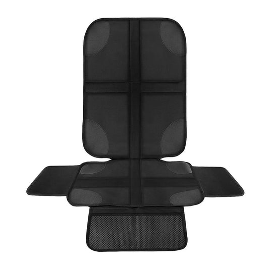 Dcenta Car Seat Protector Slip-Proof Wear-Resistant Back Seat Cover Mat with Organizer Pocket