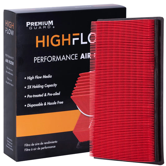 HIGHFLOW PA4278X, High Performance, Disposable Engine Air Filter | Fits 1980-22 INFINITI, Isuzu, Nissan, Saab, Subaru, Suzuki