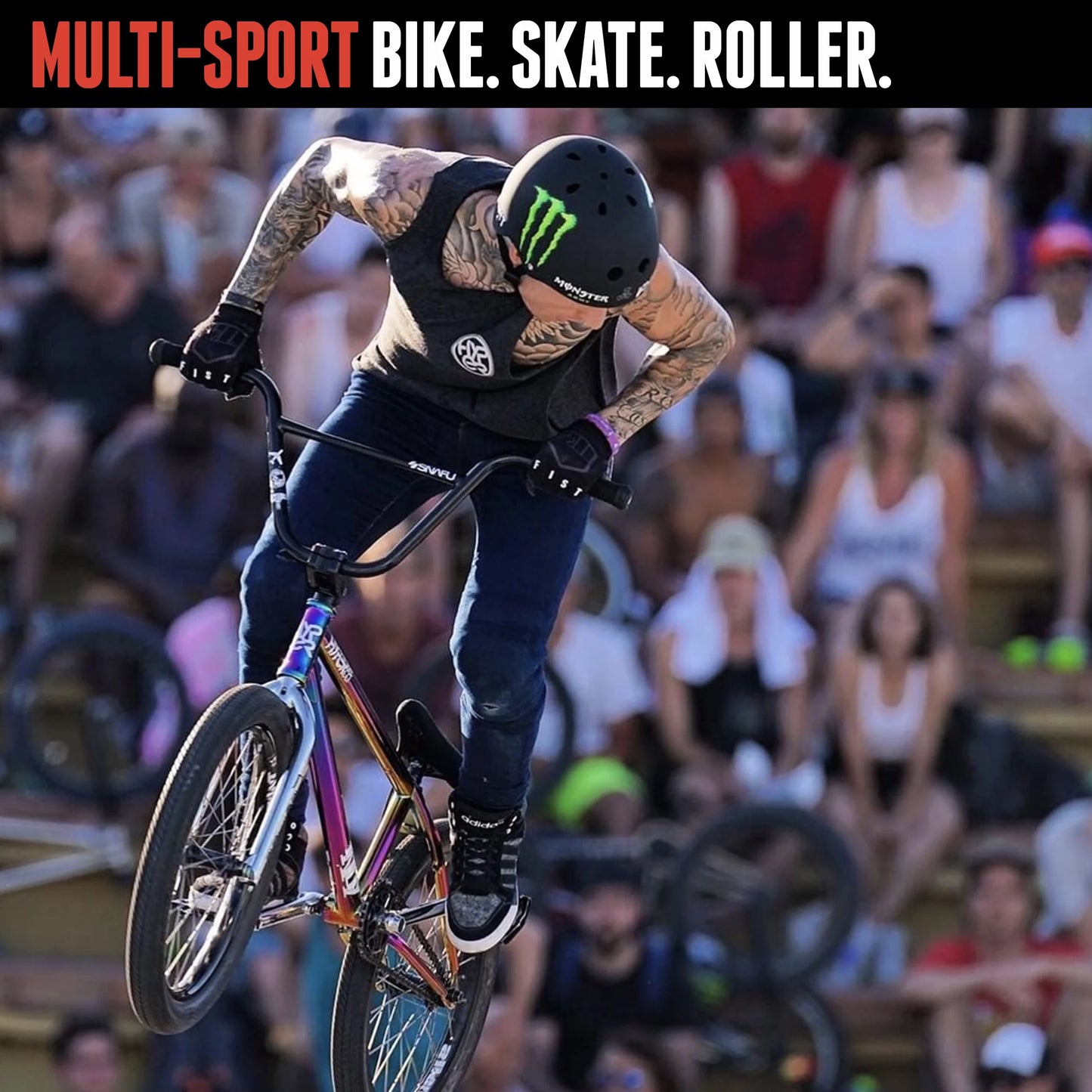 Triple Eight Dual Certified Skateboard and Bicycle Helmet