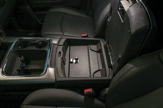 Tuffy Security Products 321-01 Console Safe; Black; 2010-2018 RAM 1500, 2010-2019 RAM 2500 & 3500