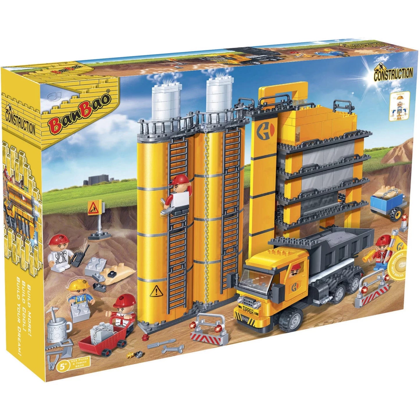 BanBao Refinery 552-Piece Building Set