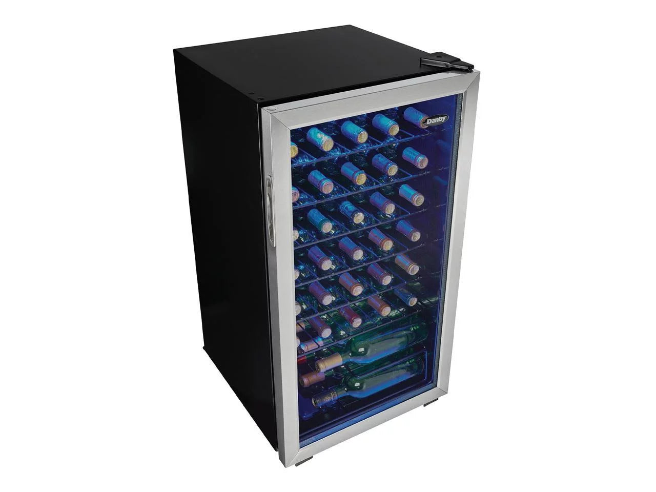 Danby 36 Bottle Free-Standing Wine Cooler in Stainless
