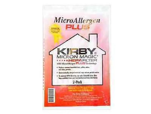 Genuine Kirby 204814G Micro Allergen Plus Cloth HEPA Style Vacuum Cleaner Bags [6 Bags]