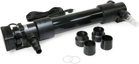 55W Non-Submersible UV Ultraviolet 27 Light Clarifier Lamp Filter For Aquarium Koi Pond Fish