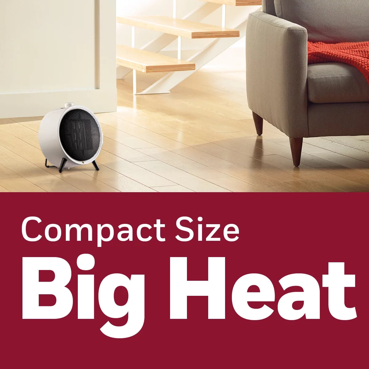 Honeywell UberHeater Ceramic Heater HCE200W, White