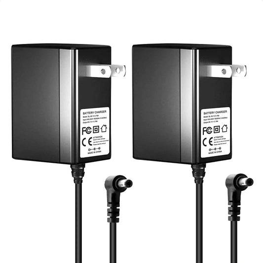 2-Pack Battery Charger for Dyson V6 V7 V8 DC58 DC59 DC61 DC62 SV04 SV05 SV06 Absolute Animal Fluffy Motorhead Cordless Vacuum Cleaner 26.1V/ 780mA (NOT for V10 V11 SV12 DC31 DC34)