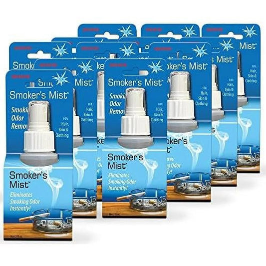 Mist Odor , 12 Bottles (2 Fl. Oz. Ea.) - s & Remover Of Cigarette Odor & Freshener For Clothes, Car, Home, Etc.