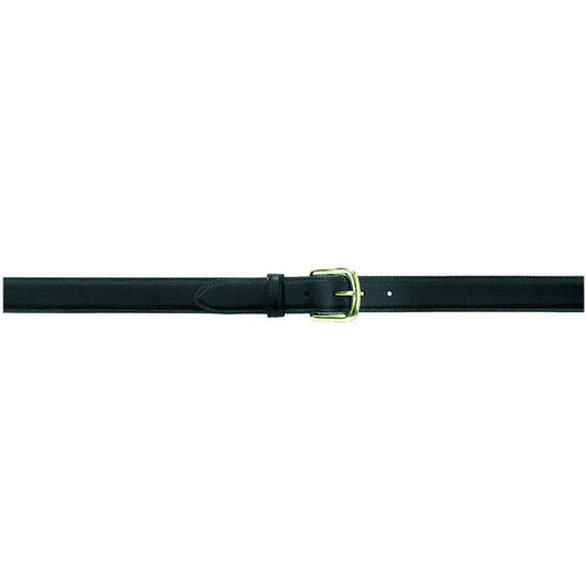 Safariland L830-34-2 Men's Blk Pln Plainclothes/Dress Belt 1.5 Leather/Brass-34