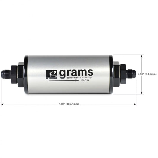 Grams Performance G60-99-0106 100 Micron -6AN Fuel Filter