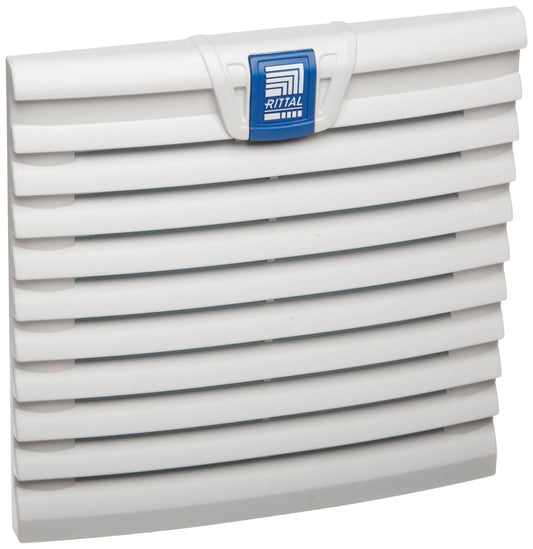 3238200 Light Grey Toptherm Fan Outlet Filter, 5-53/64 Width X 5-53/64 Height X 5/8 Depth