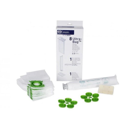Sebo Sebo Service Box - 8 Paper Bags with Caps, Micro and Exhaust Filters and Sealing Strip for AUTOMATIC X Series
