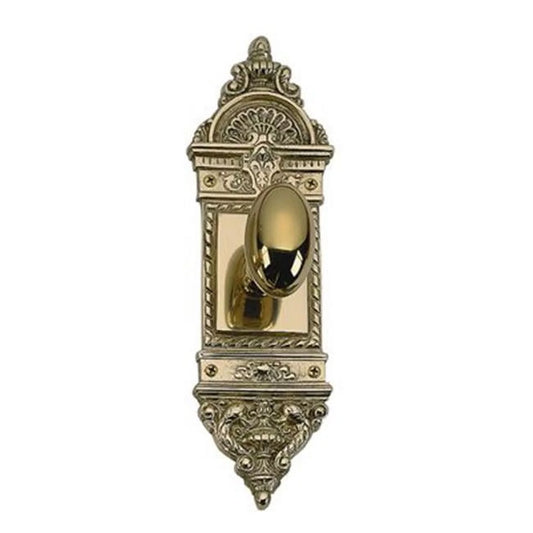Brass Accents D04-K561G-WND-619 2.37 in. Satin Nickel Lenfant Privacy Set