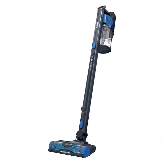 Restored Shark IZ531H Pro Lightweight Cordless Stick Vacuum with PowerFins and Self-Cleaning Brushroll (Blue)