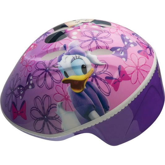 Bell Disney Minnie Mouse and Daisy Bike Helmet, Pink/Purple, Toddler 3+ (48-52cm)