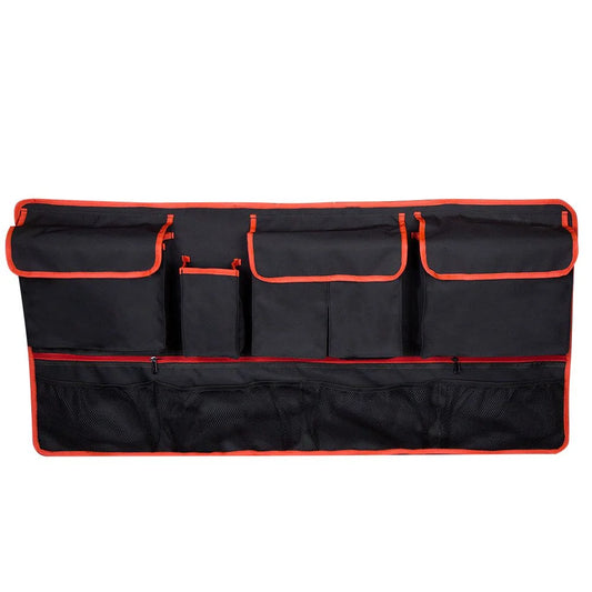 Universal Oxford Trunk Holder Pouch Hanging Pocket Car-styling Protector Auto Storage Bag Seat Back Organizer Car Seat Back Box Backseat Holder RED