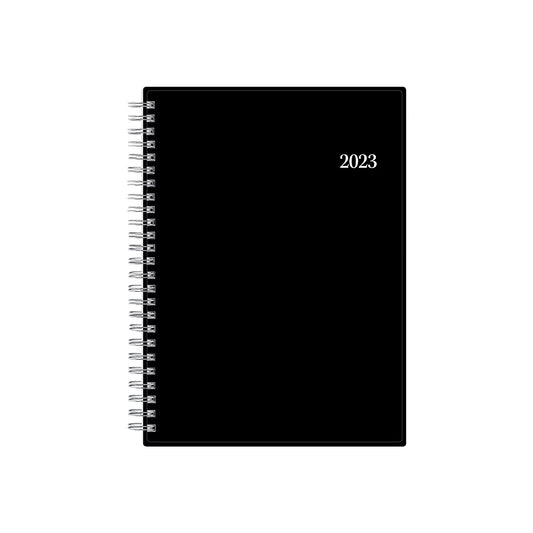 2023 Blue Sky 5.88 x 8.63 Weekly & Monthly Planner Black (131793-23)